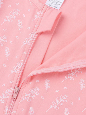 Soft Pink Double Zip