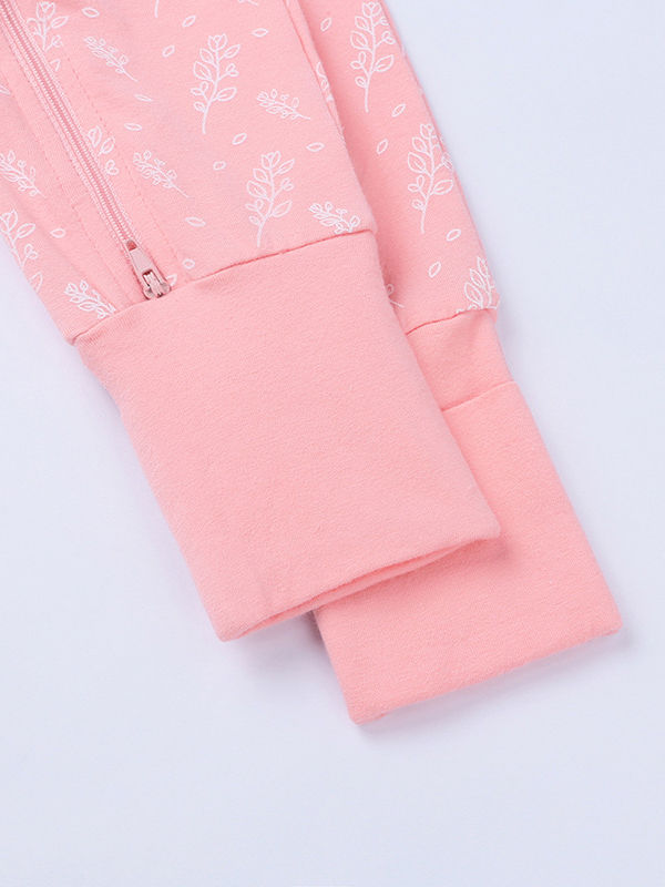 Soft Pink Double Zip