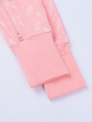 Soft Pink Double Zip