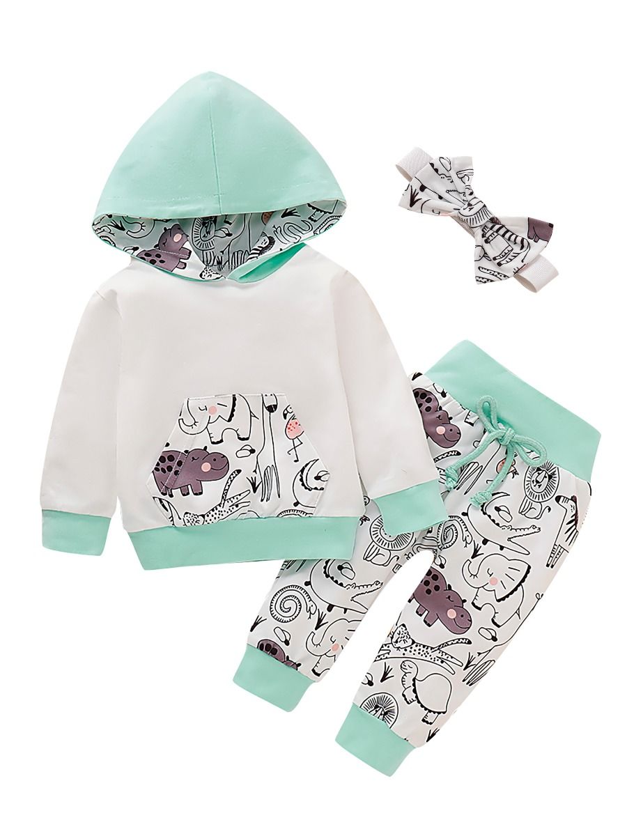 Safari & Mint 3 Piece Set