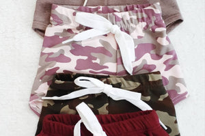 Camo Terry Shorts *