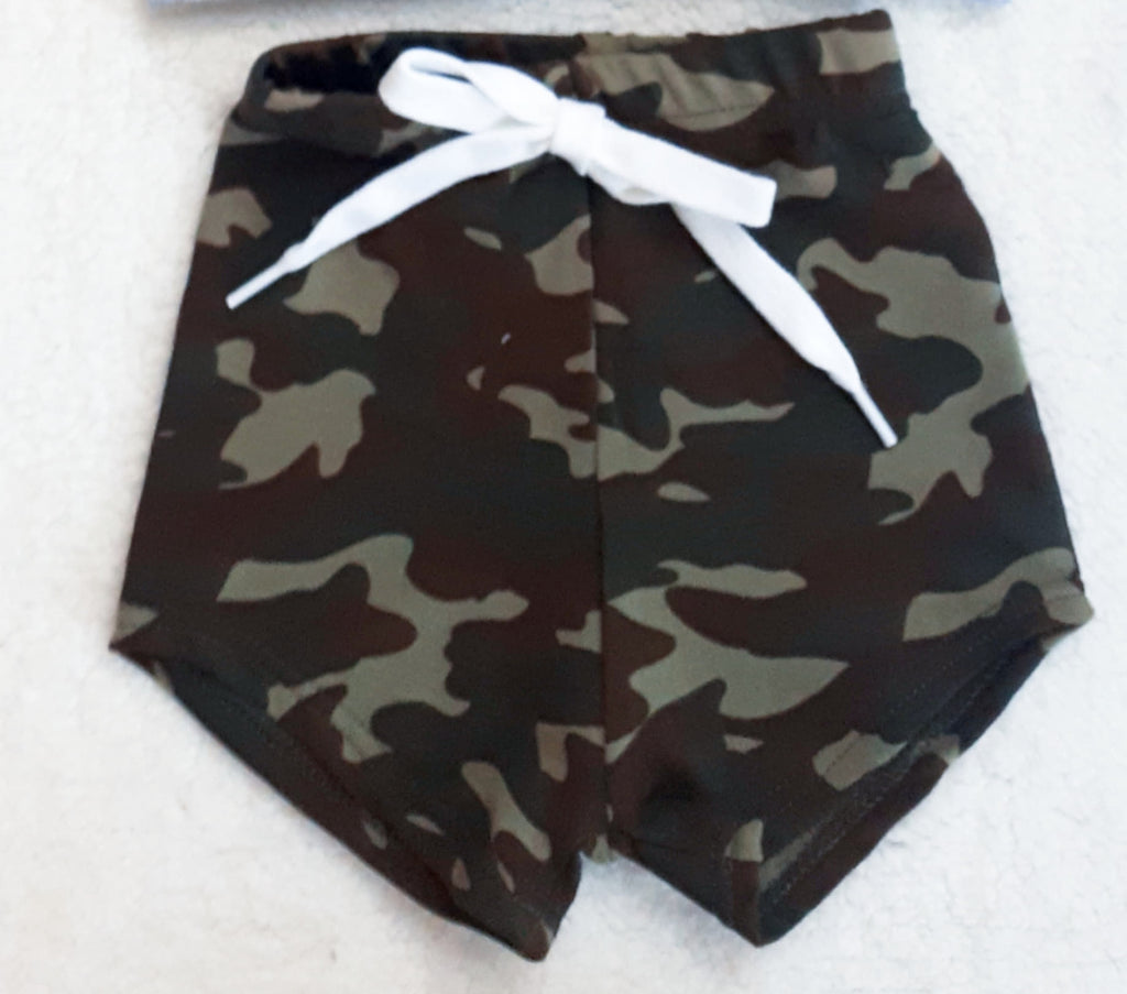 Camo Terry Shorts *