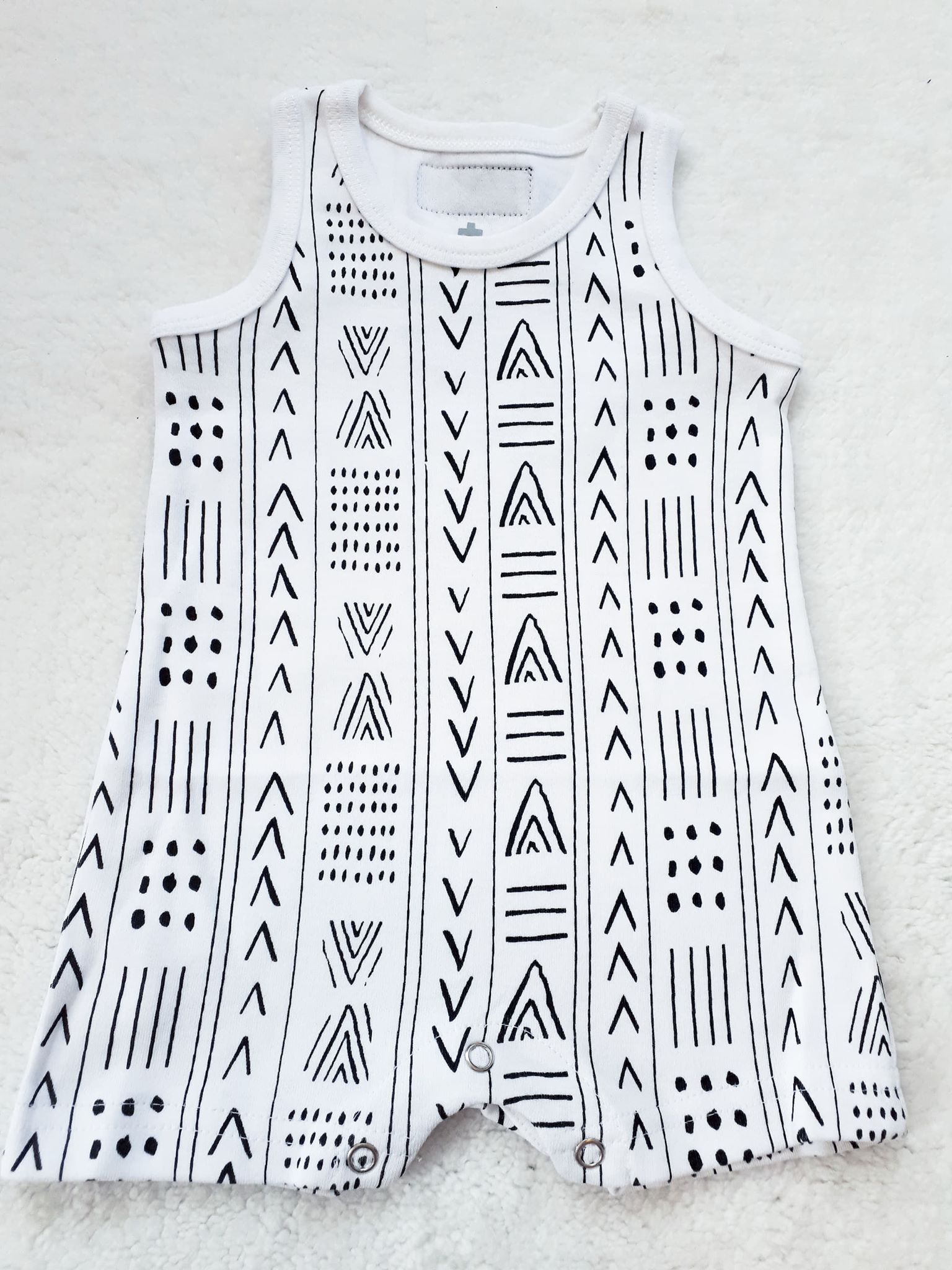 Peaks & Dots Tank Romper *