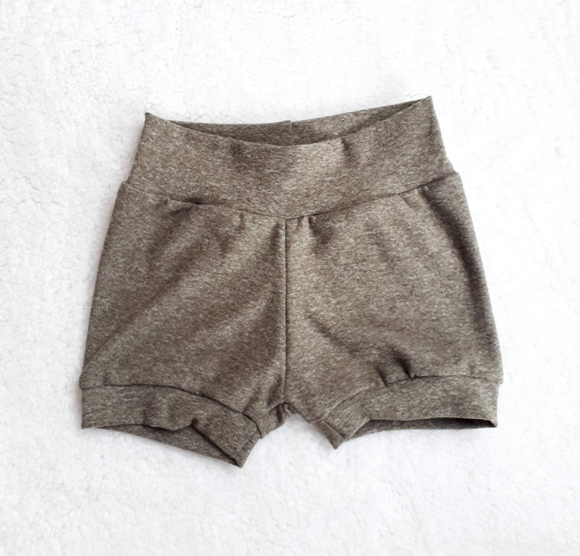 Heathered Olive Shorts *