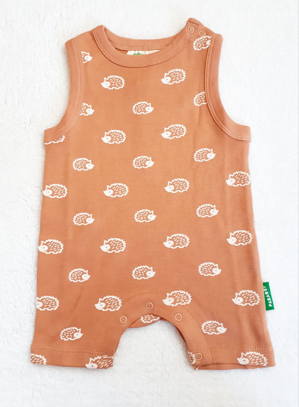 Hedgehog Organic Sleeveless Romper *