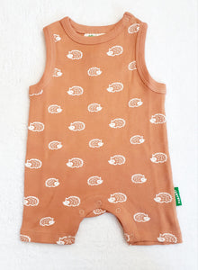 Hedgehog Organic Sleeveless Romper *